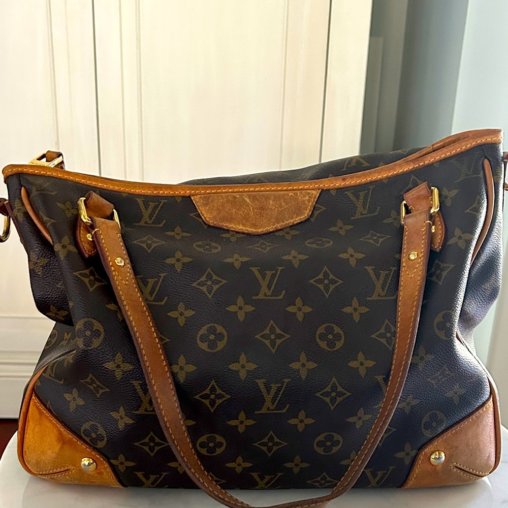 Louis Vuitton Dark Brown Monogram Tote